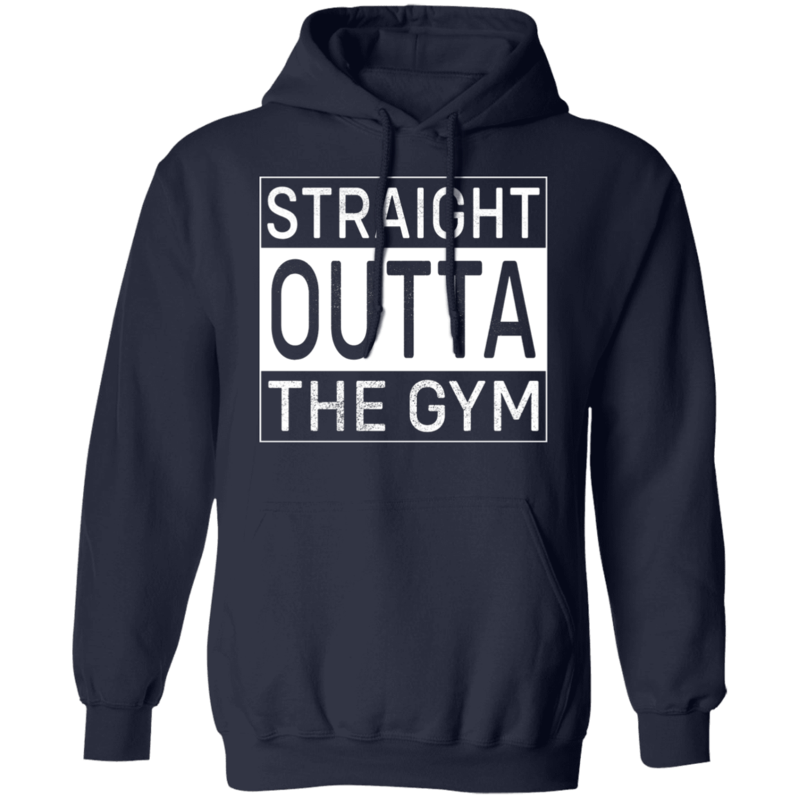 "Straight Outta The Gym" - Premium Workout Hoodie for Fitness Enthusiasts!