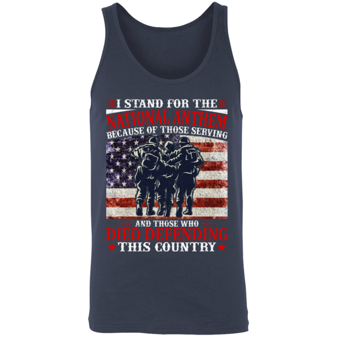 Stand Proud for America Tank Top – Cool Comfort, Strong Patriotism