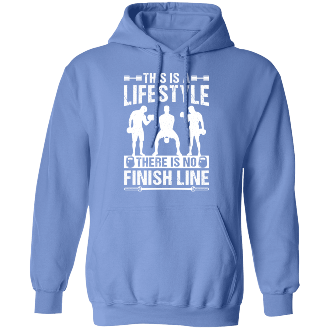 "No Finish Line" Hoodie - Embrace the Fitness Lifestyle!