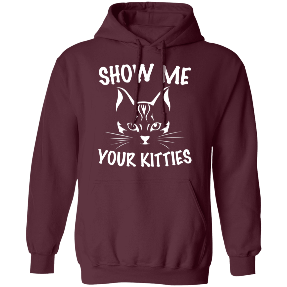 "Show Me Your Kitties" Cute Cat Hoodie – Cozy and Fun for Cat Lovers, Cat Owners, and Cat Ladies!
