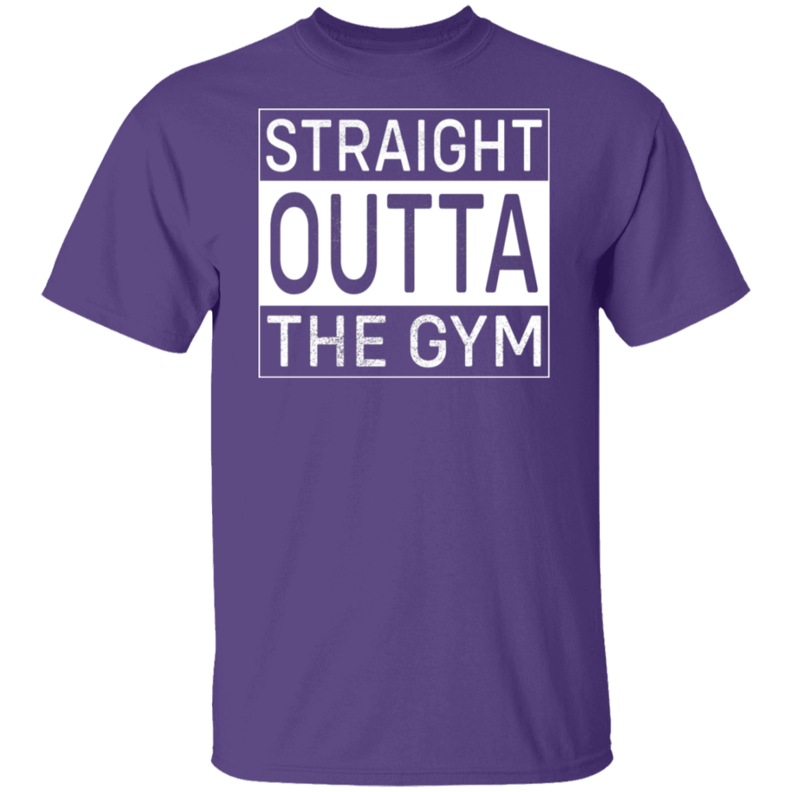 "Straight Outta The Gym" - Premium Workout T-Shirt for Fitness Fanatics!