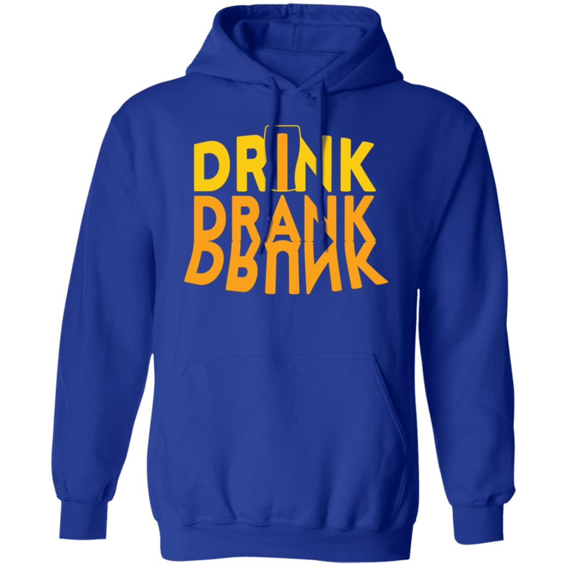 “Drink, Drank, Drunk” Funny Hoodie – Ideal for Beer, Wine & Happy Hour Fans!