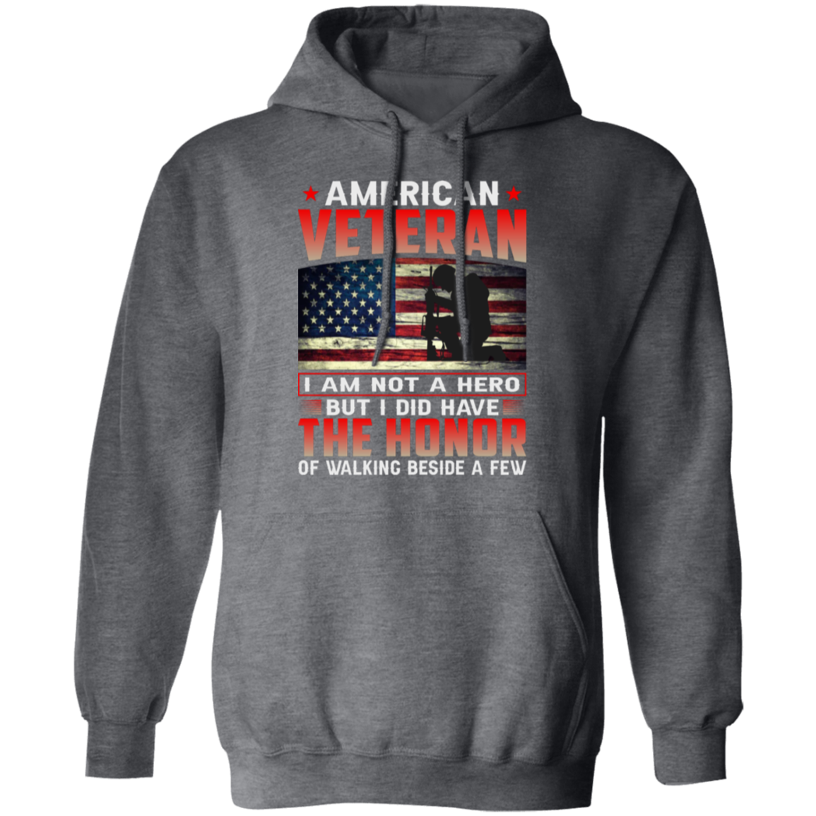 American Veteran Tribute Hoodie – Honoring the Heroes Beside Us