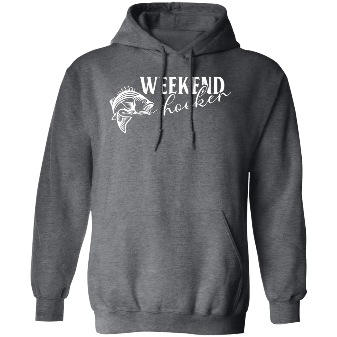"Weekend Hooker" Fishing Hoodie – Cozy, Funny, and Perfect for Anglers!