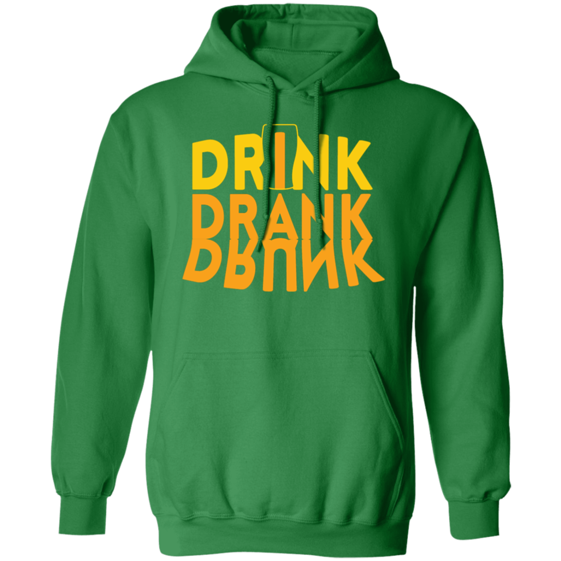 “Drink, Drank, Drunk” Funny Hoodie – Ideal for Beer, Wine & Happy Hour Fans!