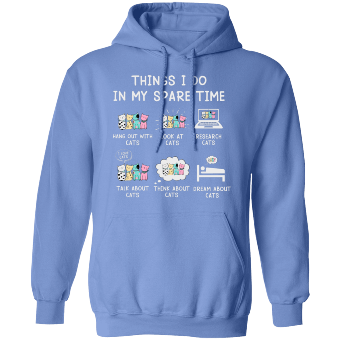 "Cat Lovers' Checklist" Hoodie – Purrfect Comfort for Your Feline Obsession!