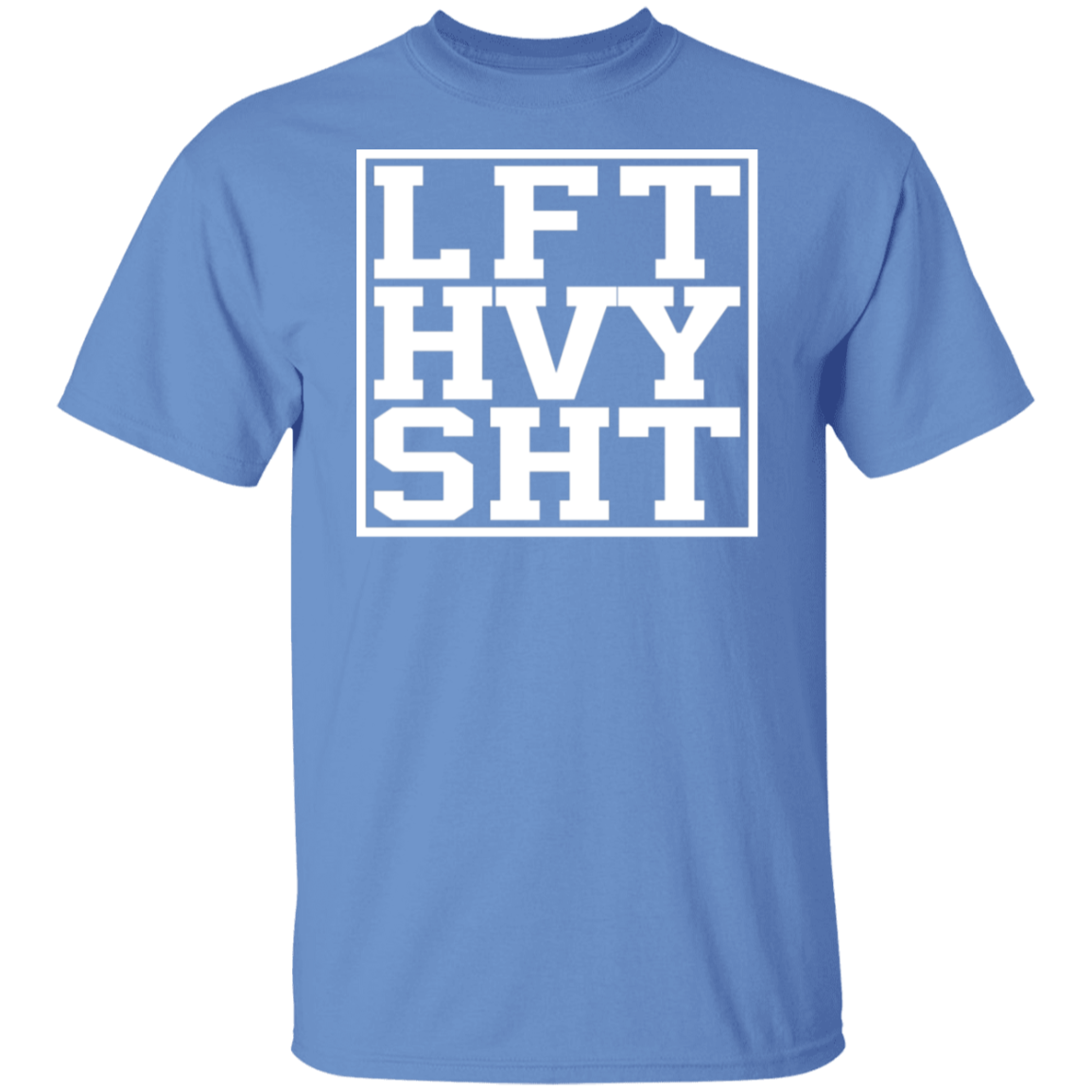 "LFT HVY SHT" T-Shirt - Bold Design for Weight Lifters and Gym Enthusiasts!