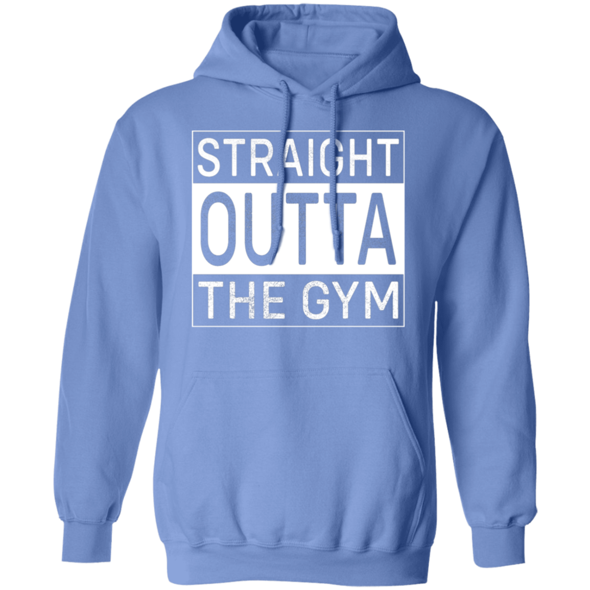 "Straight Outta The Gym" - Premium Workout Hoodie for Fitness Enthusiasts!