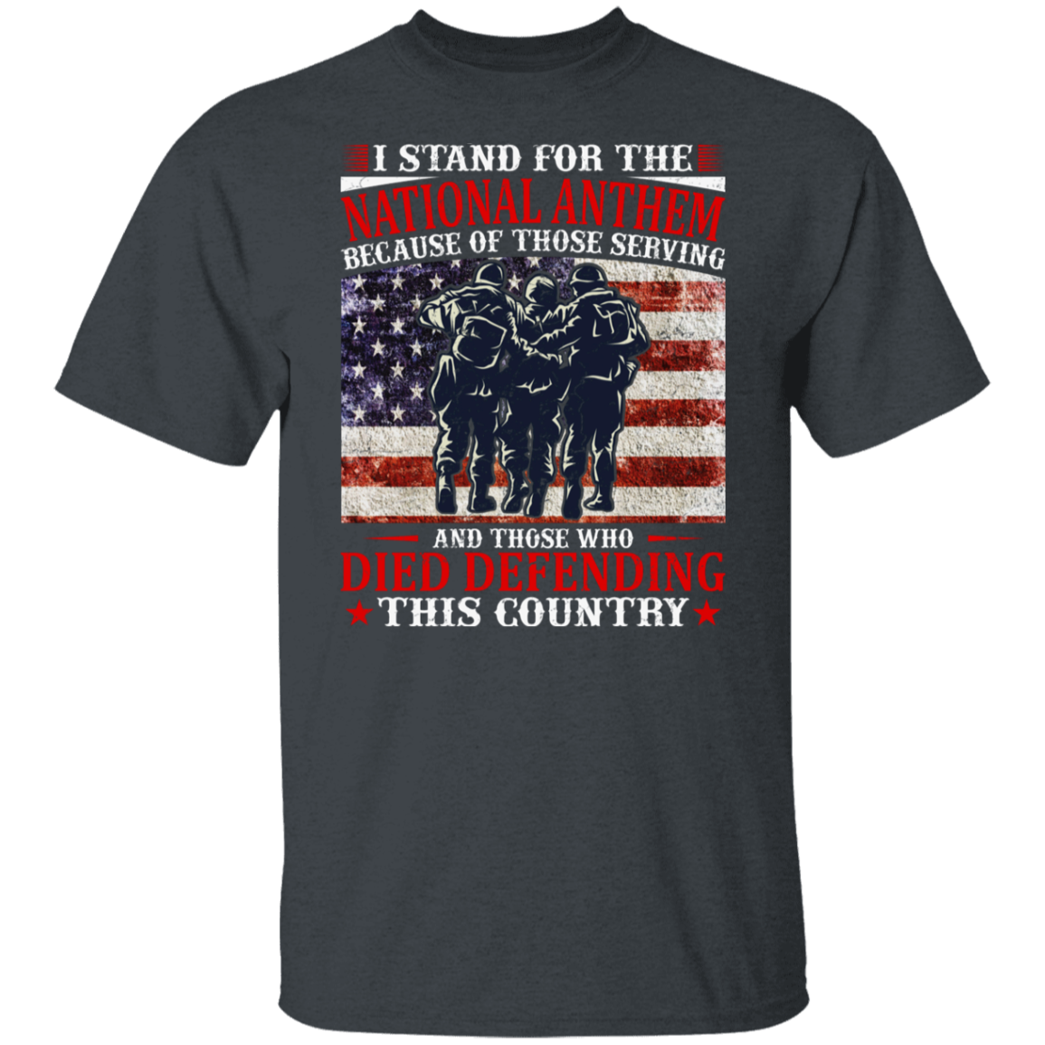 Stand Proud for America T-Shirt – Wear Your American Pride on Your Sleeve!