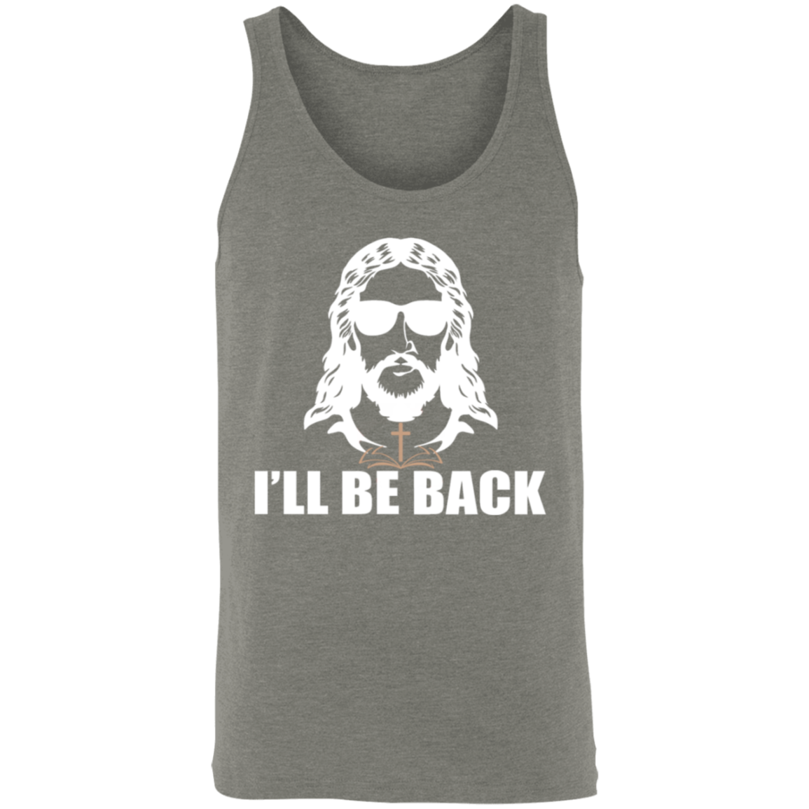 "I'll Be Back" - Jesus Christ Unisex Tank Top