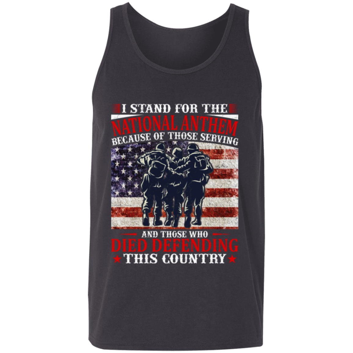 Stand Proud for America Tank Top – Cool Comfort, Strong Patriotism