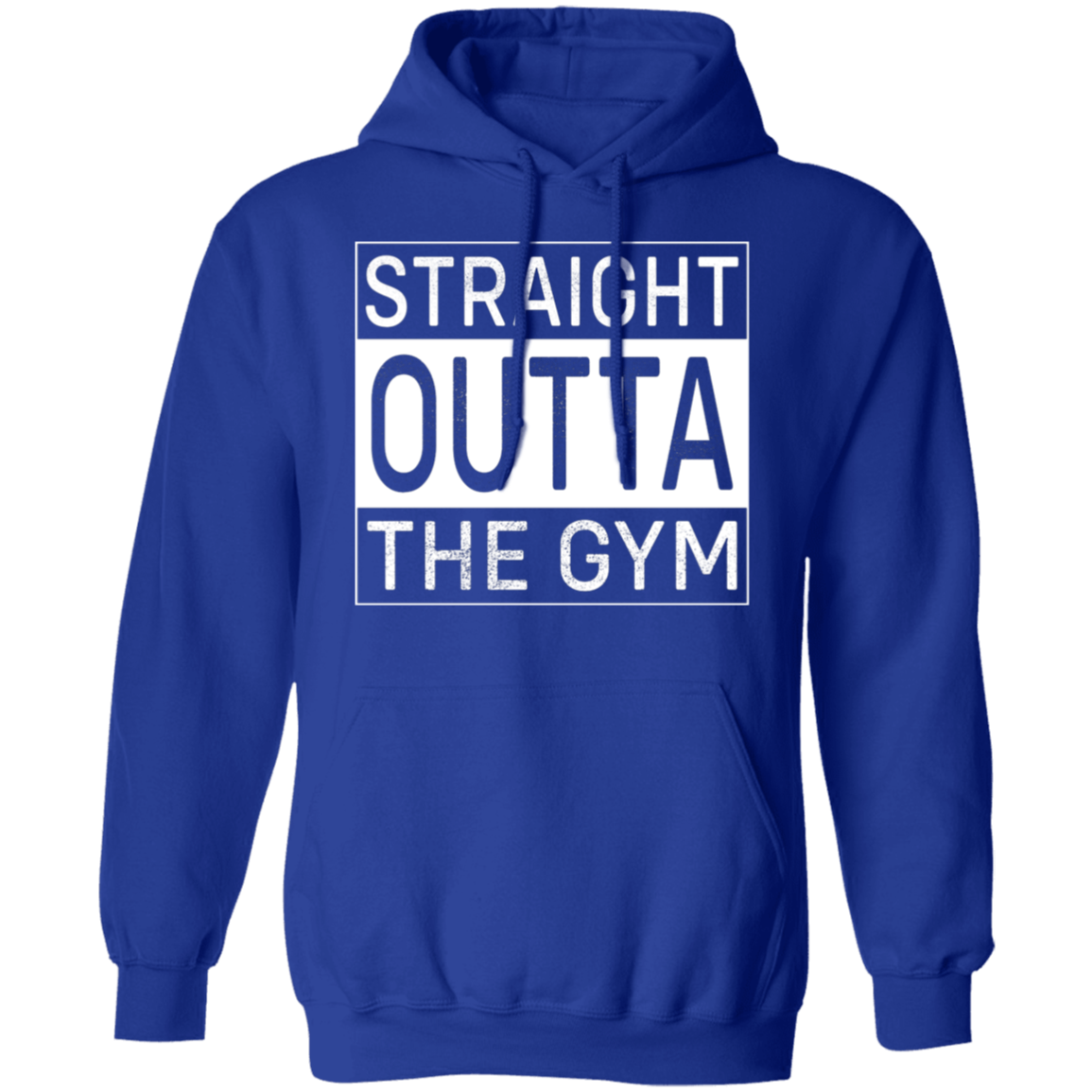 "Straight Outta The Gym" - Premium Workout Hoodie for Fitness Enthusiasts!