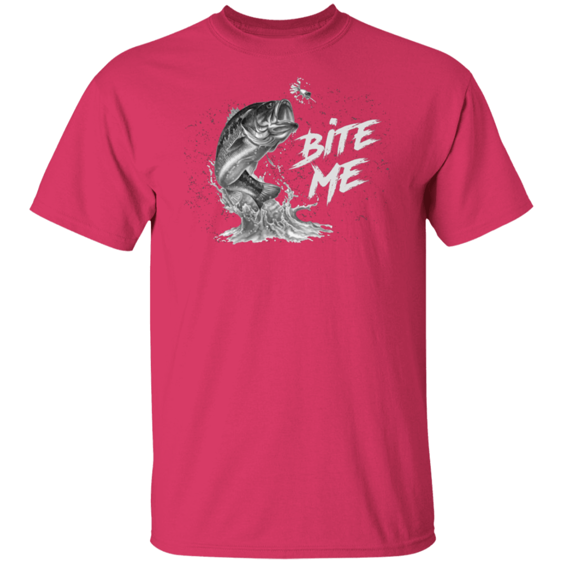 "Bite Me" Fishing T-Shirt – Perfect for Anglers with a Sense of Humor!