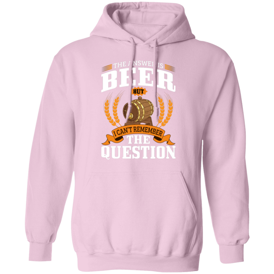 "The Answer Is Beer" Hoodie – Cozy and Fun for Beer Lovers and Happy Hour Fans!