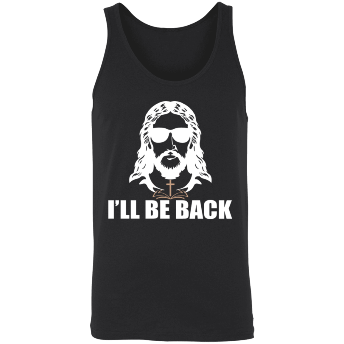 "I'll Be Back" - Jesus Christ Unisex Tank Top