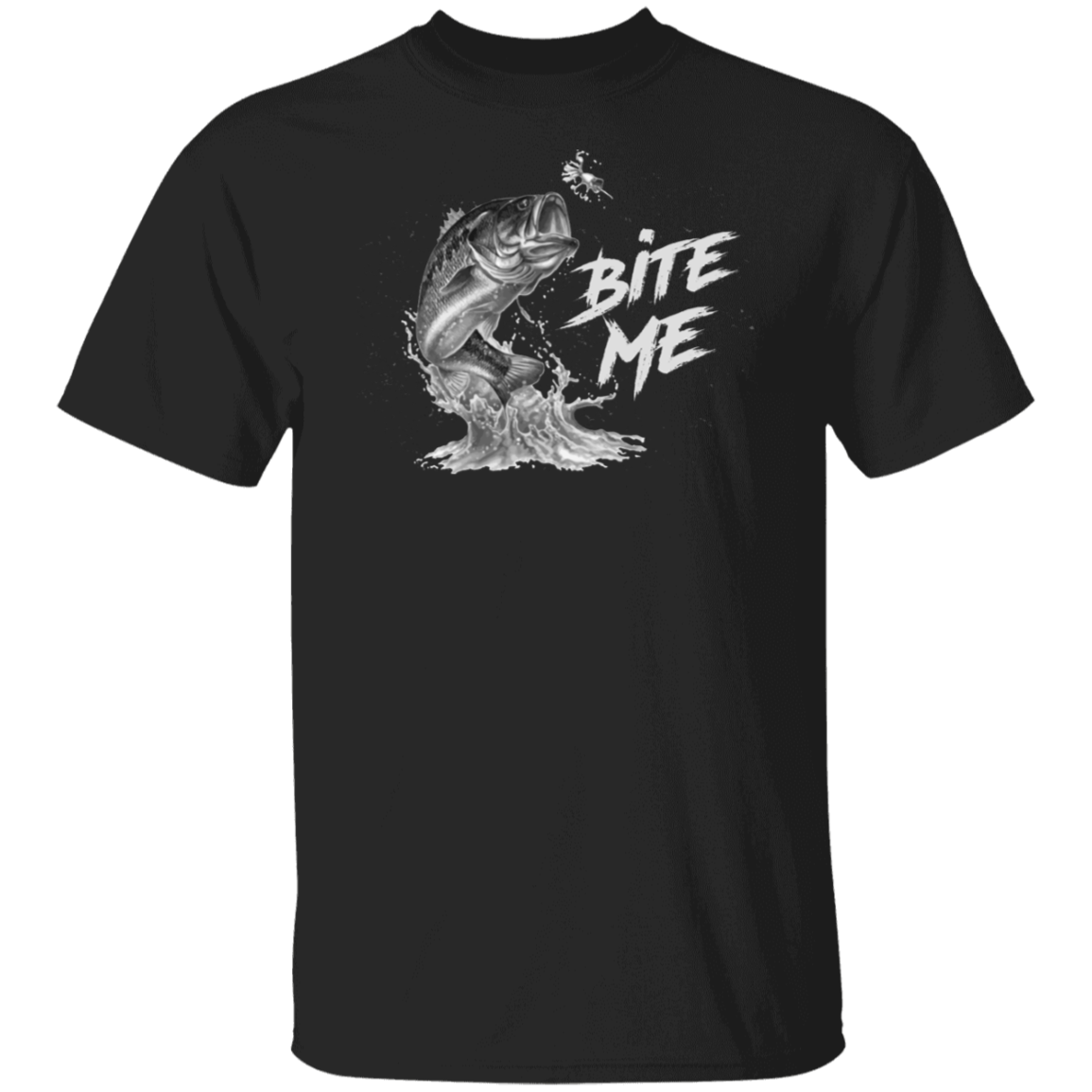 "Bite Me" Fishing T-Shirt – Perfect for Anglers with a Sense of Humor!