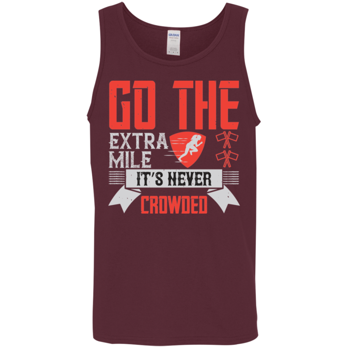 "Go The Extra Mile" Motivational Tank Top for Fitness Enthusiasts!