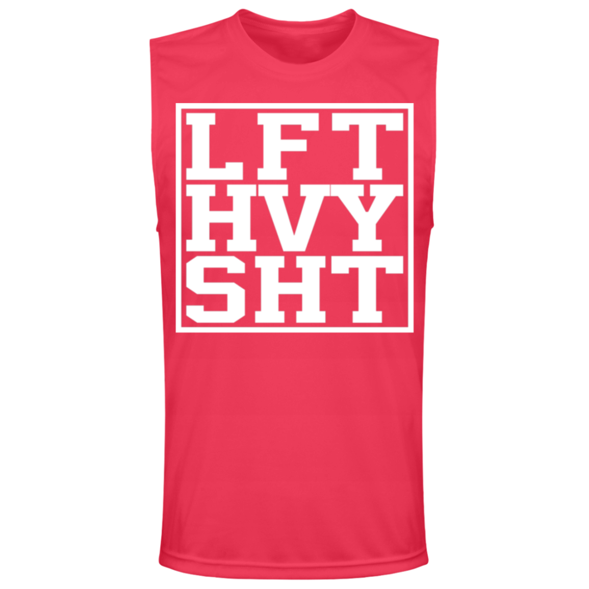 "LFT HVY SHT" Muscle Tee - Ultimate Gear for Weight Lifters and Gym Junkies!