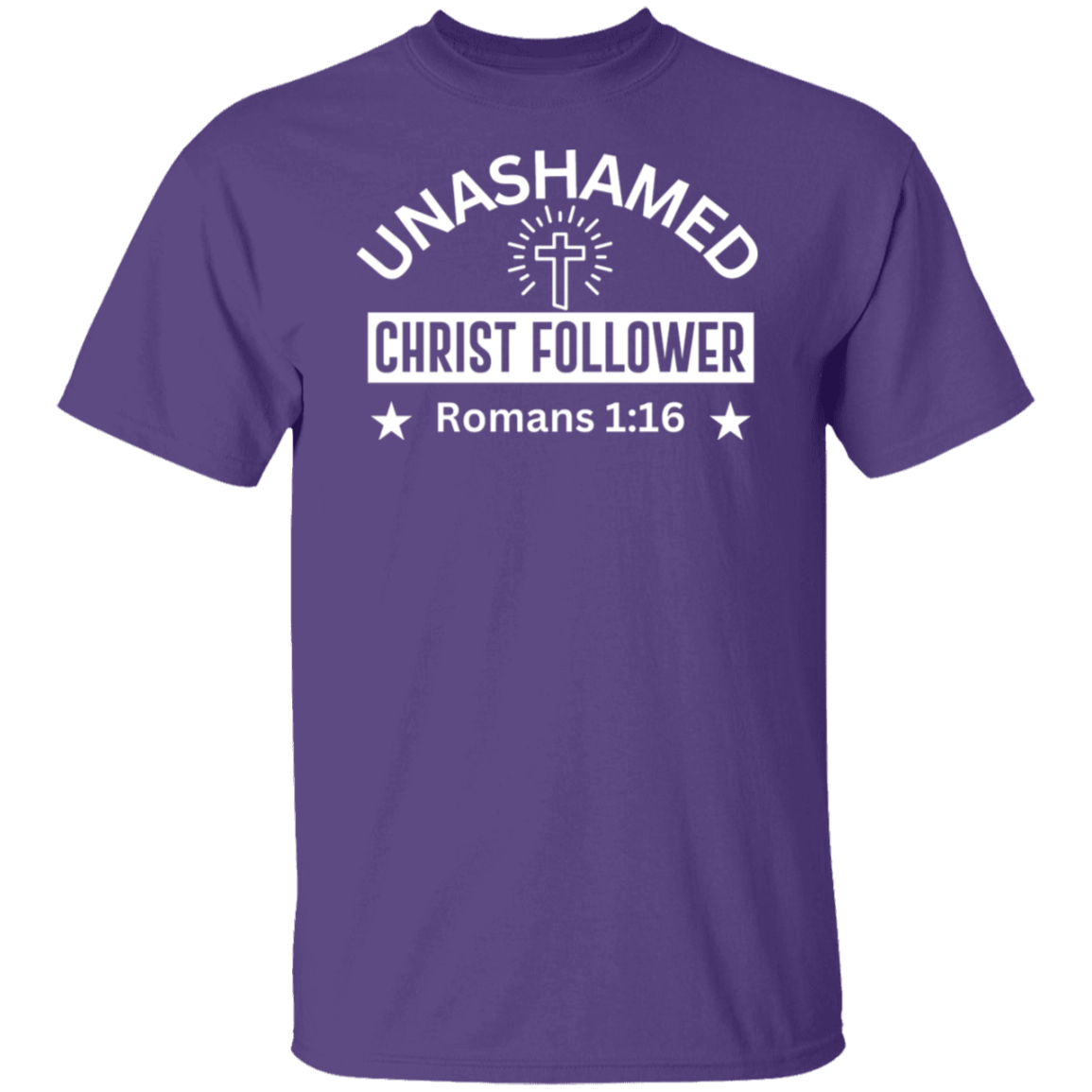 "Unashamed Christ Follower" T-Shirt – Inspired by Romans 1:16