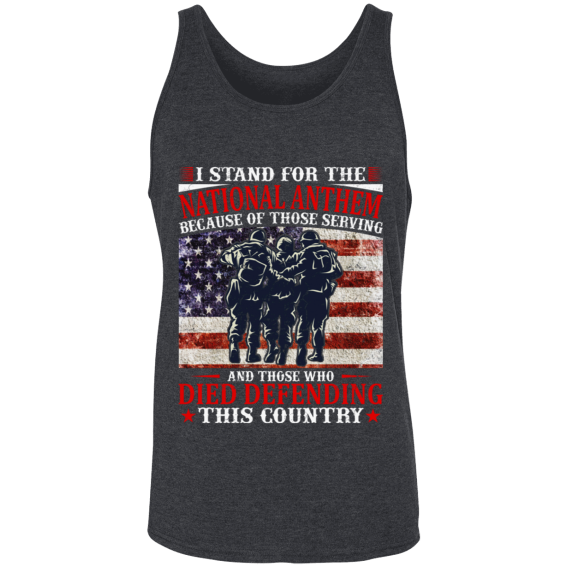 Stand Proud for America Tank Top – Cool Comfort, Strong Patriotism