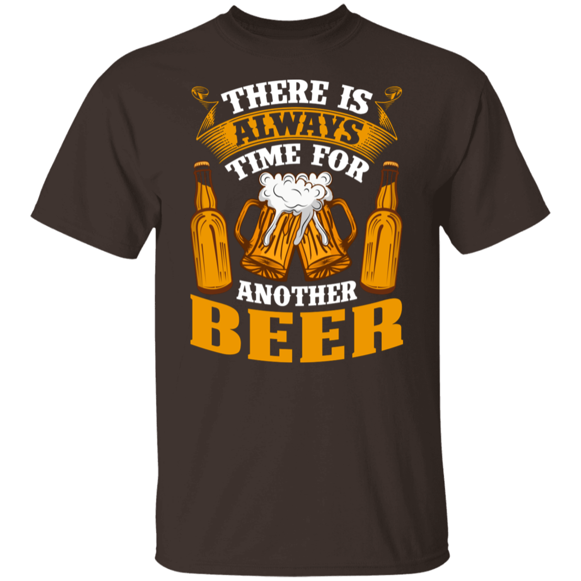"There Is Always Time For Another Beer" T-Shirt – Ideal for Beer Lovers!