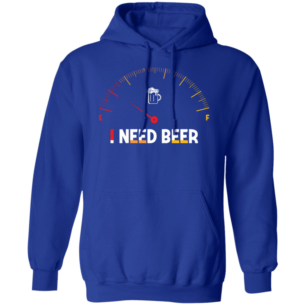 “Fuel Your Day with Beer” Hoodie – Cozy & Hilarious Apparel for Beer Lovers