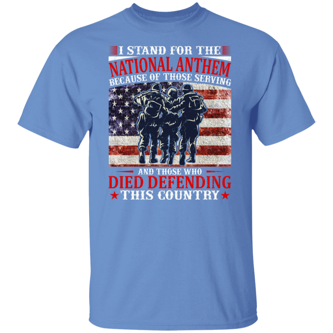 Stand Proud for America T-Shirt – Wear Your American Pride on Your Sleeve!