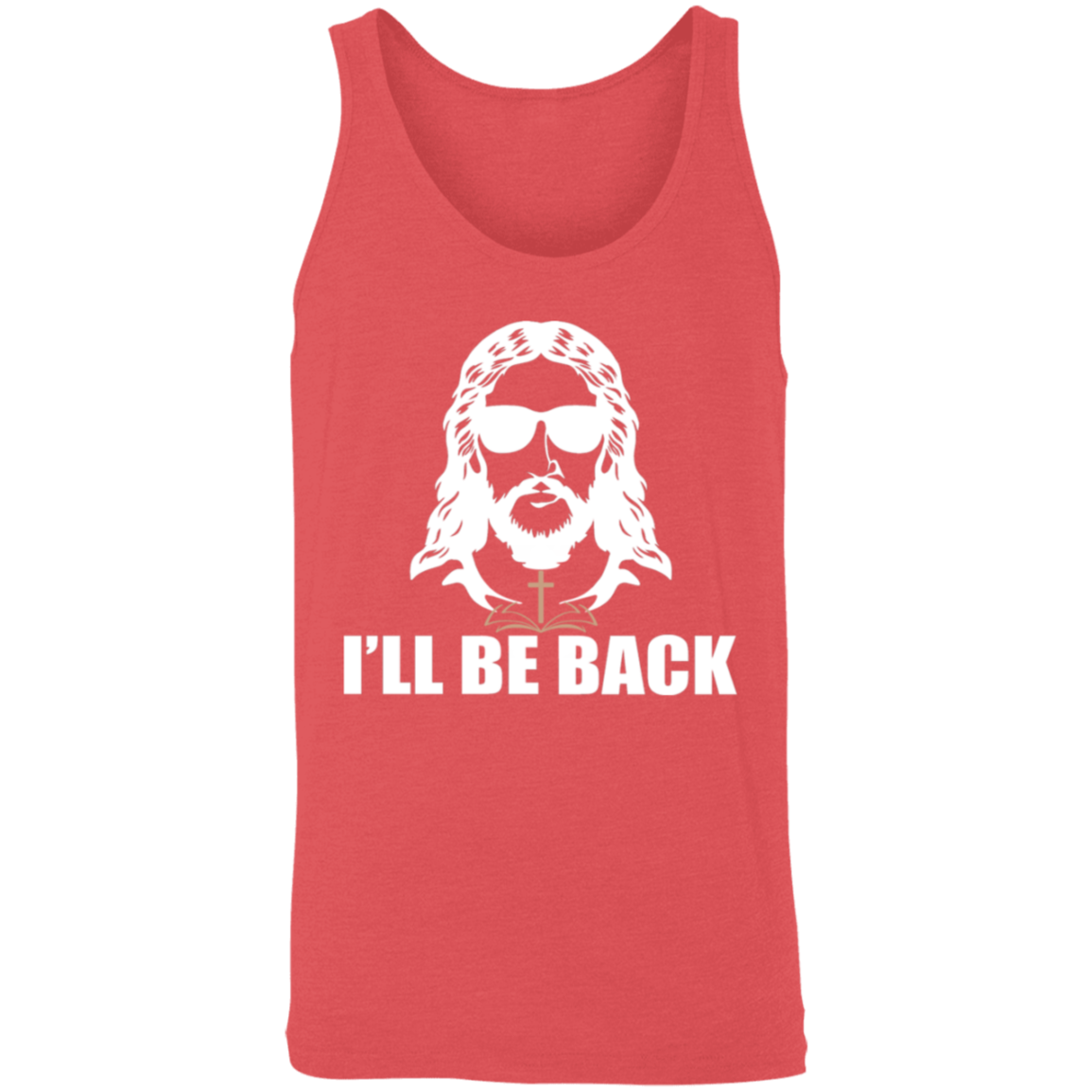"I'll Be Back" - Jesus Christ Unisex Tank Top