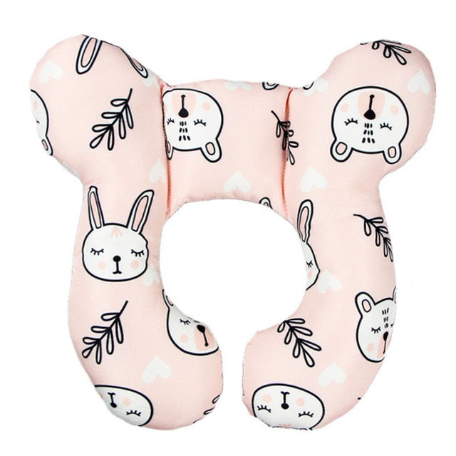 New Baby Pillow Protective Travel Car Seat Head Neck Support Pillows Newborn Children U Shape Headrest Toddler Cushion 0-3 Years