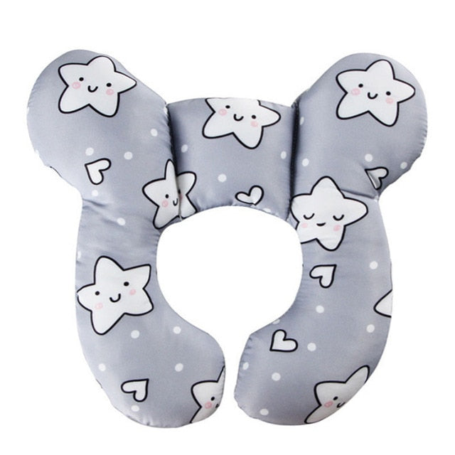 New Baby Pillow Protective Travel Car Seat Head Neck Support Pillows Newborn Children U Shape Headrest Toddler Cushion 0-3 Years