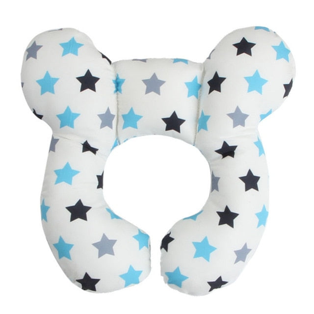 New Baby Pillow Protective Travel Car Seat Head Neck Support Pillows Newborn Children U Shape Headrest Toddler Cushion 0-3 Years