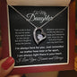 To My Daughter - In Your Heart l Forever Love Necklace