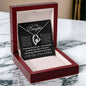 To My Daughter - In Your Heart l Forever Love Necklace