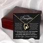 To My Daughter - In Your Heart l Forever Love Necklace