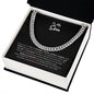 To My Son - Be Proud (from Dad) l Cuban Link Chain