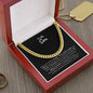 To My Son - Be Proud (from Dad) l Cuban Link Chain