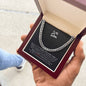 To My Son - Be Proud (from Mom) l Cuban Link Chain