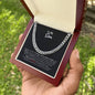 To My Son - Be Proud (from Mom) l Cuban Link Chain