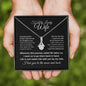 To My Lovely Wife - I Love You So Much l Alluring Beauty Necklace
