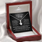 To My Lovely Wife - I Love You So Much l Alluring Beauty Necklace