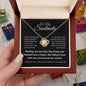 To My Soulmate - Always Have and Always Will l Love Knot Necklace
