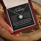 To My Soulmate - Always Have and Always Will l Love Knot Necklace