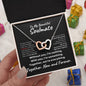 To My Beautiful Soulmate - Now and Forever l Interlocking Hearts Necklace
