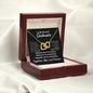 To My Beautiful Soulmate - Now and Forever l Interlocking Hearts Necklace