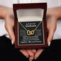 To My Beautiful Soulmate - Now and Forever l Interlocking Hearts Necklace