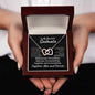 To My Beautiful Soulmate - Now and Forever l Interlocking Hearts Necklace