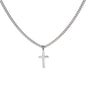 To My Son - Have Faith (from Mom) l Artisan Cross Necklace on Cuban Chain
