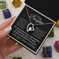 To My Daughter - In Your Heart l Forever Love Necklace