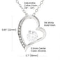 To My Daughter - In Your Heart l Forever Love Necklace