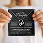 To My Daughter - In Your Heart l Forever Love Necklace